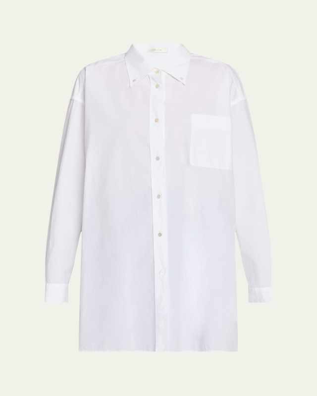 Victoria Oversized Button-Front Shirt